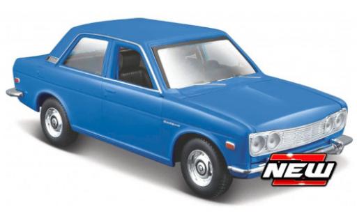 Diecast model cars Datsun 510 1/24 Maisto blue 1971 Datsun 510 1/24 Maisto blue 1971 diecast model cars