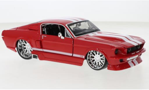 Diecast model cars Ford Mustang 1/24 Maisto GT red/white 1967 Ford Mustang 1/24 Maisto GT red/white 1967 diecast model cars