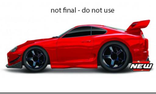 Diecast model cars Toyota Supra 1/64 Maisto MK4 (A80) red/black 1995 Toyota Supra 1/64 Maisto MK4 (A80) red/black 1995 diecast model cars