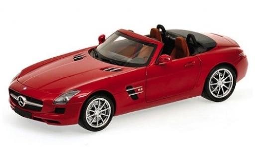 Diecast model cars Mercedes SLS 1/24 Maisto AMG Roadster red 2010 Mercedes SLS 1/24 Maisto AMG Roadster red 2010 diecast model cars