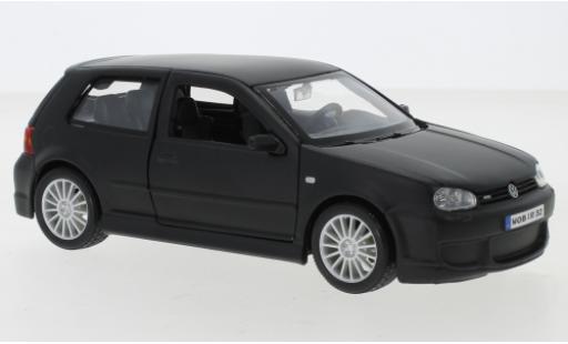 Diecast model cars Volkswagen Golf 1/24 Maisto IV R32 matt-black 2006 Volkswagen Golf 1/24 Maisto IV R32 matt-black 2006 diecast model cars