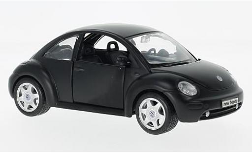 Diecast model cars Volkswagen New Beetle 1/24 Maisto matt-black l'éce 1:25 sans Vitrine Volkswagen New Beetle 1/24 Maisto matt-black l'éce 1:25 sans Vitrine diecast model cars