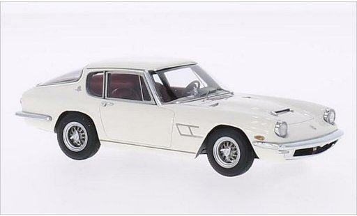 Maserati Mistral Coupe 1/43 Minichamps white 1963 diecast model cars