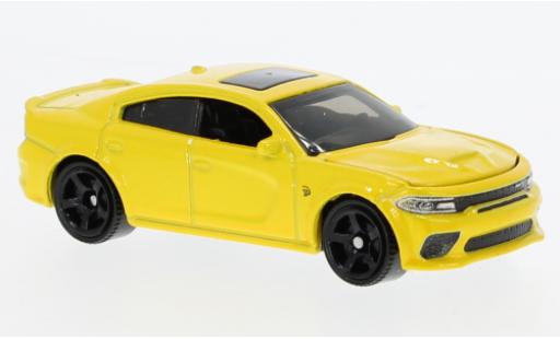 Diecast model cars Dodge Charger 1/64 Matchbox SRT Hellcat metallise gelb 2020 1:64 Dodge Charger 1/64 Matchbox SRT Hellcat metallise gelb 2020 1:64 diecast model cars