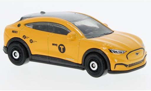 Diecast model cars Ford Mustang 1/64 Matchbox Mach-E yellow 2021 Ford Mustang 1/64 Matchbox Mach-E yellow 2021 diecast model cars