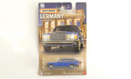 Mercedes 300 1/64 Matchbox TD (S123) blue diecast model cars