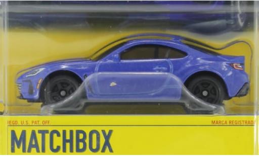 Diecast model cars Subaru BRZ 1/64 Matchbox metallise blau 2021 1:64 Subaru BRZ 1/64 Matchbox metallise blau 2021 1:64 diecast model cars