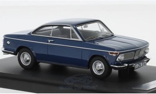 Diecast model cars Bmw 1600 1/43 Matrix -2 Baur Coupe blue 1967 Bmw 1600 1/43 Matrix -2 Baur Coupe blue 1967 diecast model cars