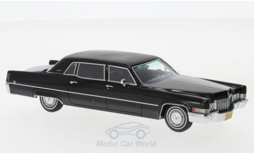Diecast model cars Cadillac Fleetwood 1/43 Matrix Series 75 Limousine black 1970 Cadillac Fleetwood 1/43 Matrix Series 75 Limousine black 1970 diecast model cars