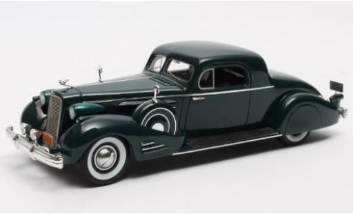 Diecast model cars Cadillac V16 1/43 Matrix Series 90 Fleetwood Coupe green 1937 Cadillac V16 1/43 Matrix Series 90 Fleetwood Coupe green 1937 diecast model cars