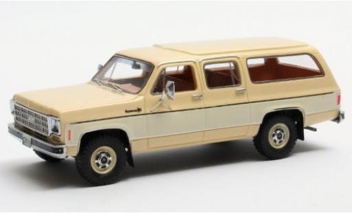 Diecast model cars Chevrolet Suburban 1/43 Matrix K10 beige/beige 1978 Chevrolet Suburban 1/43 Matrix K10 beige/beige 1978 diecast model cars