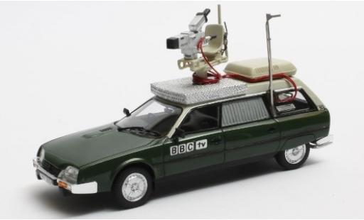 Diecast model cars Citroen CX 1/43 Matrix Safari metallic green/beige RHD BBC 1982 Kamerawagen Citroen CX 1/43 Matrix Safari metallic green/beige RHD BBC 1982 Kamerawagen diecast model cars