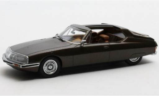 Citroen SM 1/43 Matrix Heuliez Espace metallic brown 1970 diecast model cars