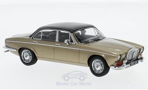 Daimler Double Six 1/43 Matrix Vanden Plas Series 1 metallic brown/black RHD diecast model cars