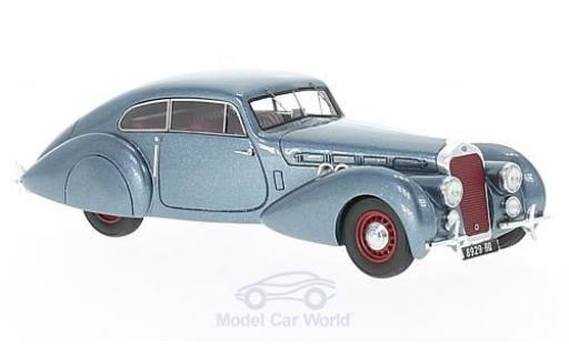 Delage D8-120 1/43 Matrix S Pourtout Coupe metallic blue RHD 1938 diecast model cars