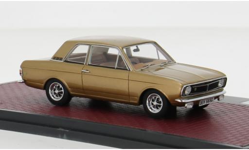 Diecast model cars Ford Cortina 1/43 Matrix Lotus MkII gold 1966 1:43 Ford Cortina 1/43 Matrix Lotus MkII gold 1966 1:43 diecast model cars