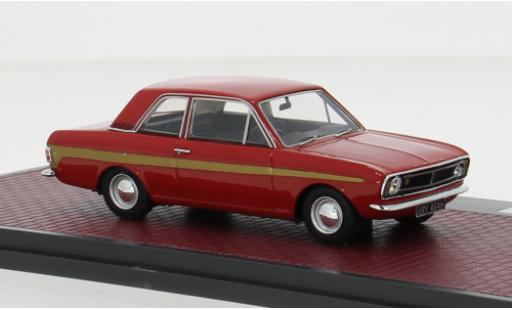 Diecast model cars Ford Cortina 1/43 Matrix Lotus MkII rot/gold 1966 1:43 Ford Cortina 1/43 Matrix Lotus MkII rot/gold 1966 1:43 diecast model cars