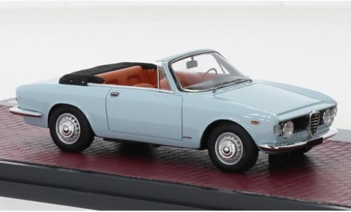 Diecast model cars Alfa Romeo Giulia 1/43 Matrix GTC Touring cabriolet blue clair 1964 Alfa Romeo Giulia 1/43 Matrix GTC Touring cabriolet blue clair 1964 diecast model cars