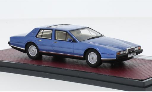 Aston Martin Lagonda 1/43 Matrix S2 metallise blue RHD 1980 diecast model cars