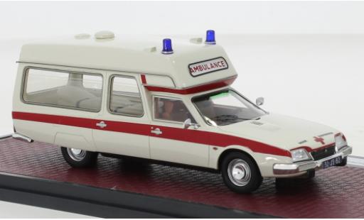 Diecast model cars Citroen CX 1/43 Matrix 2000 Visser Ambulance Goor-Diepenheim 1975 Citroen CX 1/43 Matrix 2000 Visser Ambulance Goor-Diepenheim 1975 diecast model cars