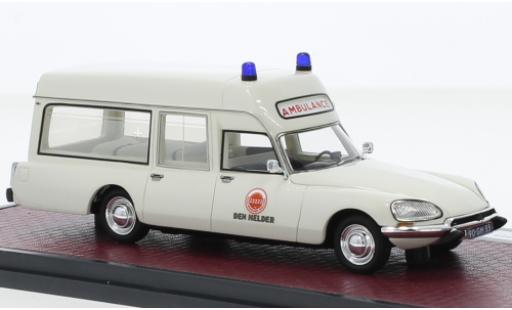 Diecast model cars Citroen DS 1/43 Matrix 20 Visser Ambulance Den Helder 1975 Citroen DS 1/43 Matrix 20 Visser Ambulance Den Helder 1975 diecast model cars