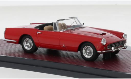 Diecast model cars Ferrari 250 1/43 Matrix GT Cabriolet Series II Pininfarina red 1960 Ferrari 250 1/43 Matrix GT Cabriolet Series II Pininfarina red 1960 diecast model cars