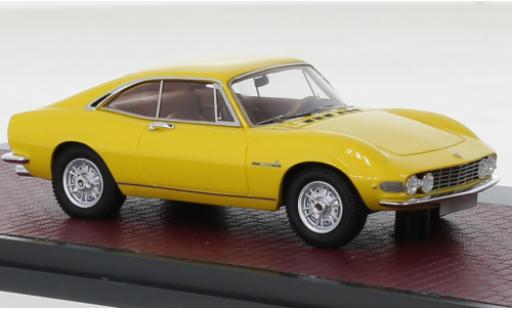 Diecast model cars Fiat Dino 1/43 Matrix Berlinetta Predotipo Pininfarina yellow Fiat Dino 1/43 Matrix Berlinetta Predotipo Pininfarina yellow diecast model cars