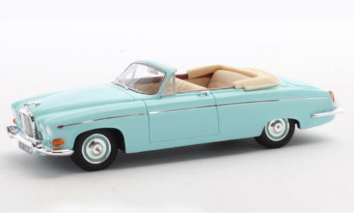 Diecast model cars Jaguar 420 1/43 Matrix G Convertible blue RHD 1969 Jaguar 420 1/43 Matrix G Convertible blue RHD 1969 diecast model cars