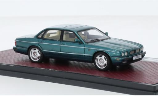 Diecast model cars Jaguar XJ 1/43 Matrix R (X300) metallise turquoise RHD 1994 Jaguar XJ 1/43 Matrix R (X300) metallise turquoise RHD 1994 diecast model cars