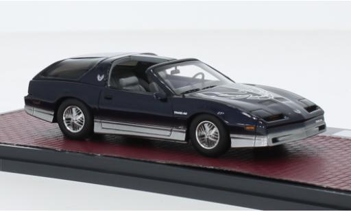 Diecast model cars Pontiac Firebird 1/43 Matrix Trans Am Shooting Brake Kammback prototype black/d 1985 Pontiac Firebird 1/43 Matrix Trans Am Shooting Brake Kammback prototype black/d 1985 diecast model cars