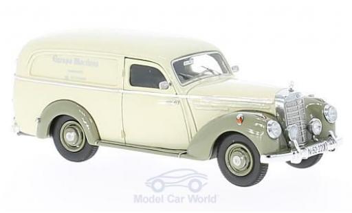Diecast model cars Mercedes 220 1/43 Matrix Lieferwagen Autenrieth beige/grey 1952 Mercedes 220 1/43 Matrix Lieferwagen Autenrieth beige/grey 1952 diecast model cars