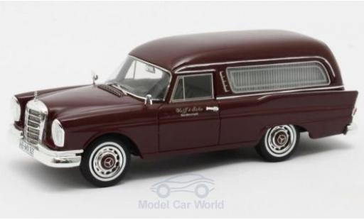 Diecast model cars Mercedes 220 1/43 Matrix SE (W111) Pollmann red 1966 Mercedes 220 1/43 Matrix SE (W111) Pollmann red 1966 diecast model cars