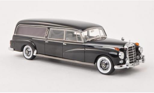 Mercedes 300 1/43 Matrix C (W186) Binz Hearse black 1956 diecast model cars