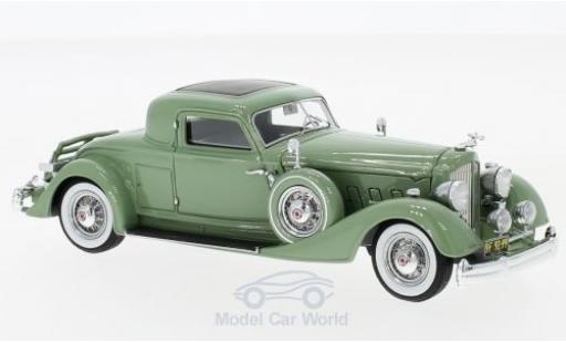 Diecast model cars Packard 110 1/43 Matrix 8 Twelve Stationary Coupe Dietrich green 1934 Packard 110 1/43 Matrix 8 Twelve Stationary Coupe Dietrich green 1934 diecast model cars