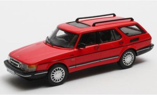 Diecast model cars Saab 900 1/43 Matrix Safari red 1990 Saab 900 1/43 Matrix Safari red 1990 diecast model cars