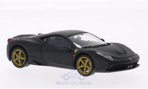 Diecast model cars Ferrari 458 1/43 Hot Wheels Elite Speciale matt-black 2013 ohne Vitrine Ferrari 458 1/43 Hot Wheels Elite Speciale matt-black 2013 ohne Vitrine diecast model cars