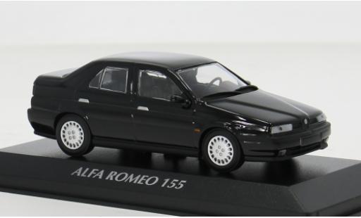 Alfa Romeo 155 1/43 Maxichamps schwarz 1992 1:43 diecast model cars