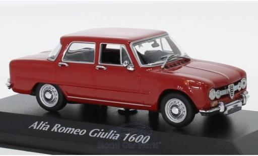Alfa Romeo Giulia 1/43 Maxichamps 1600 red 1970 diecast model cars