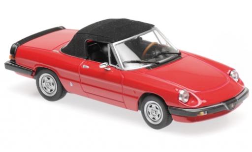 Diecast model cars Alfa Romeo Spider 1/43 Maxichamps red 1983 Alfa Romeo Spider 1/43 Maxichamps red 1983 diecast model cars