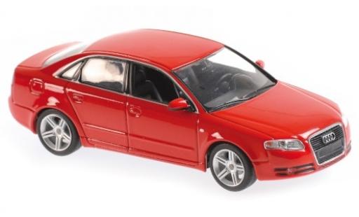 Diecast model cars Audi A4 1/43 Maxichamps red 2004 Audi A4 1/43 Maxichamps red 2004 diecast model cars