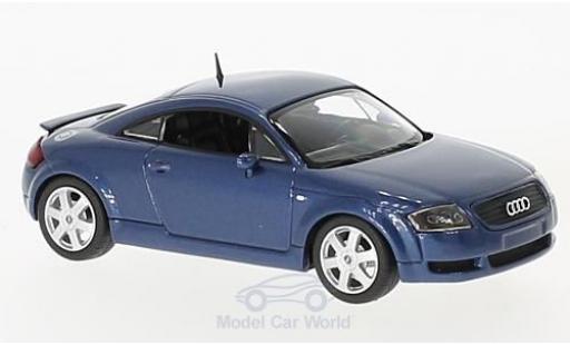 Diecast model cars Audi TT coupe 1/43 Maxichamps Coupe metallic blue 1998 Audi TT coupe 1/43 Maxichamps Coupe metallic blue 1998 diecast model cars