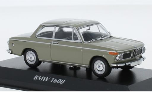 Diecast model cars Bmw 1600 1/43 Maxichamps beige 1968 Bmw 1600 1/43 Maxichamps beige 1968 diecast model cars