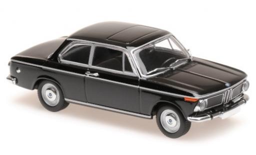 Diecast model cars Bmw 1600 1/43 Maxichamps black 1968 Bmw 1600 1/43 Maxichamps black 1968 diecast model cars