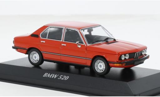 Diecast model cars Bmw 520 1/43 Maxichamps (E12) rot 1972 1:43 Bmw 520 1/43 Maxichamps (E12) rot 1972 1:43 diecast model cars
