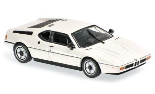 Diecast model cars Bmw M1 1/43 Maxichamps white 1979 Bmw M1 1/43 Maxichamps white 1979 diecast model cars
