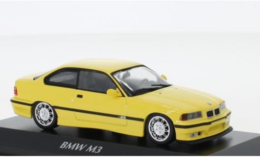 Bmw M3 1/43 Maxichamps (E36) yellow 1992 diecast model cars
