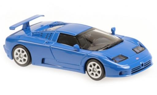 Diecast model cars Bugatti EB110 1/43 Maxichamps EB 110 blue 1994 Bugatti EB110 1/43 Maxichamps EB 110 blue 1994 diecast model cars