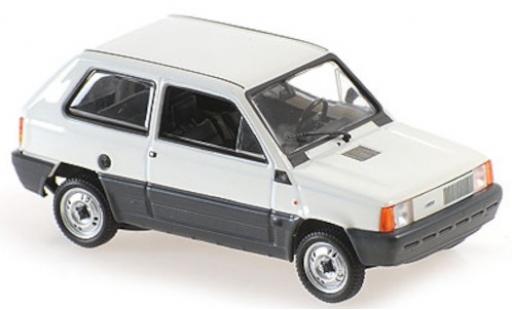 Fiat Panda 1/43 Maxichamps white 1980 diecast model cars