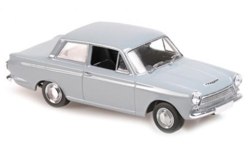 Diecast model cars Ford Cortina 1/43 Maxichamps MkI grey RHD 1962 Ford Cortina 1/43 Maxichamps MkI grey RHD 1962 diecast model cars