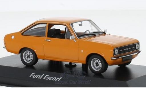 Diecast model cars Ford Escort 1/43 Maxichamps 1.3 orange 1975 Ford Escort 1/43 Maxichamps 1.3 orange 1975 diecast model cars